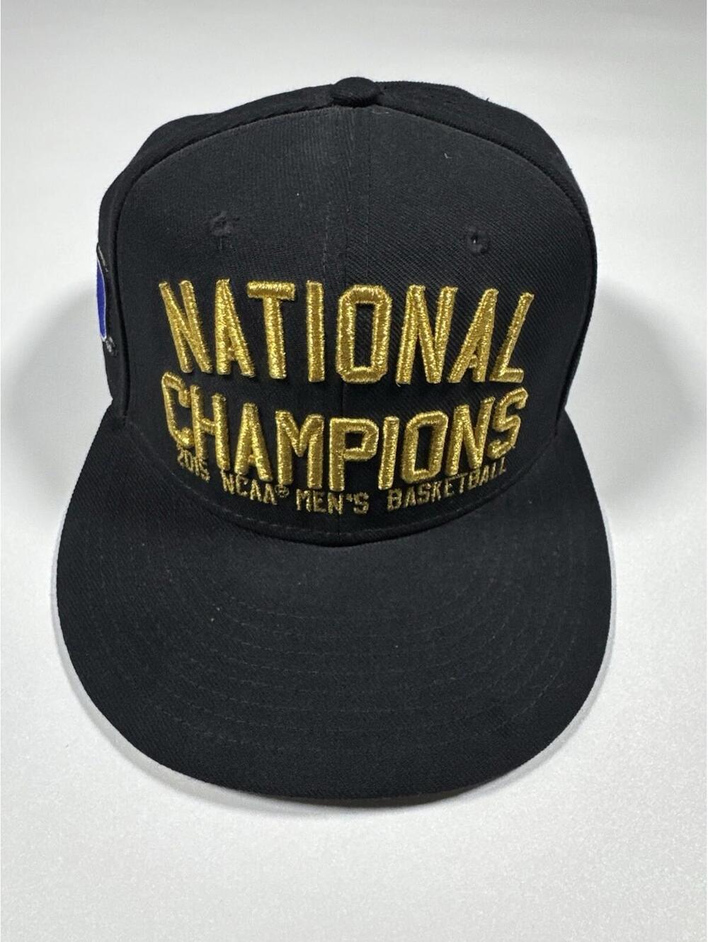Duke Blue Devils 2015 National Champions Nike Snapback Hat NCAA Gold Brim